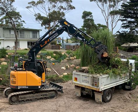 mini excavator hire mornington peninsula|excavators in melbourne.